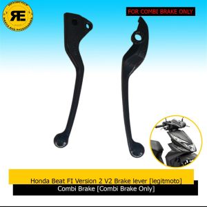 Honda Beat FI Version 2 V2 Brake lever Combi Brake [Combi Brake Only] -Black