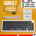 GMK67 65% Custom Mechanical Keyboard Kit with Volume Knob Ready Local Stock. 