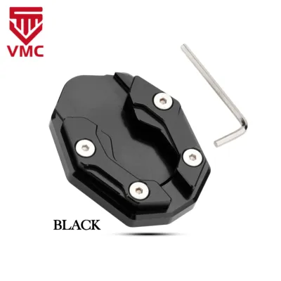 VMC 1PC Universal CNC Modified Side Stand Shoes Flat Foot Extension Kickstand Pad