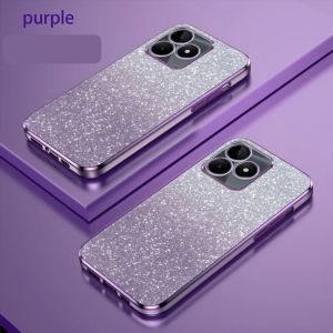 Casing Realme C53 C51 Note 50 Luxury Gliter Silicon Plating Clear Premium