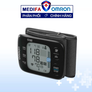 Máy đo huyết áp cổ tay cao cấp Omron HEM-6232T có kết nối Bluetooth