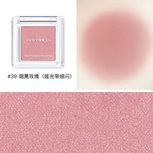 JUDYDOLL Palet Pemerah Pipi 🌸 Natural Glow Blush Powder Highlighter Contour Matte Shimmer Long Lasting Makeup