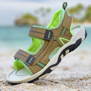 Terbaru Import Nyaman Sandal Casual Sepatu Anak Anak Velcro Perempuan Gunung Hiking Outdoor Pantai Ringan Empuk Fleksibel Murah 017