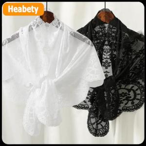 【2-3 days delivery】 Spanish Traditional Triangle Lace Mantilla Women Head Covering Church Catholic Veil