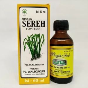 Minyak Sereh Walikukun 60ml Atasi Pegal-pegal Gatal Gigitan Serangga ASLI