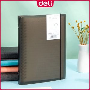 Deli A5 Binder Notebook 20Holes Loose Leaf Notebook Refillable Notebook School Supplies HA560