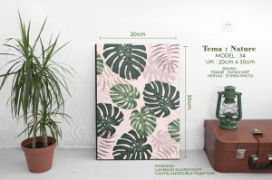 WALL DECOR / HIASAN DINDING/ PAPAN MDF/ MDF 6MM 20X30/ TEMA NATURE N31-N40