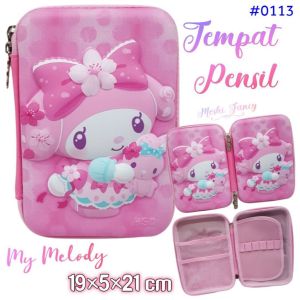 Tempat Pensil My Melody / Pencil Case Sanrio My Melody / Kotak Pensil My Melody Anak Perempuan / Pencil Case Melody Girl