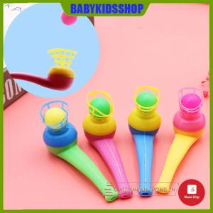 Trò chơi Combo 5 chiếc thổi bóng nhựa giữ thăng bằng luyện hơi cho bé đồ chơi dành cho bé từ 3 tuổi