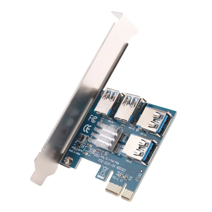 PCI%20Express%20Card%20Multiplier%20PCIE%201%20to%204%20USB%20GPU%20X1%20X16%20PCI-E%20Riser%20Card%20Video%20Card%20for%20Mining%20Computer%20Parts%20-%20Image%206
