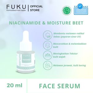 Serum Wajah Glowing Putih BPOM Fuku Brightening With Vit c Niacinamide 20ml / Serum Ajaib