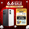 OPPO A3 (8+256GB) | Over 4 Years Battery + 45W Flash Charge | Military-Grade Shock Resistance | Splash Touch with IP54 Smartphone. 