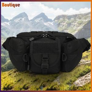 การตกปลาอเนกประสงค์เอวถุงกันน้ำกีฬากลางแจ้งเอวแพ็คความจุขนาดใหญ่สำหรับการตั้งแคมป์เดินป่า