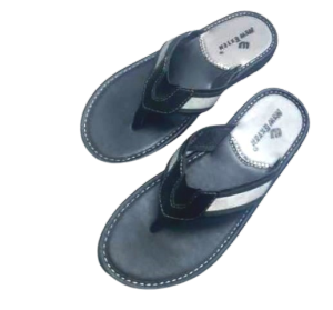 Sandal Pria Sendal Lebaran Viral Laki-laki Terbaru Hitam