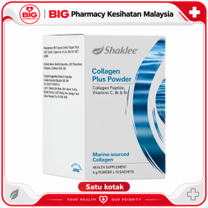Shaklee Collagen Plus Powder Marine Collagen Peptide Vitamin C Supplement Malaysia Halal Beauty Nutrition Skin Wellness Daily Formula 15 Sachets