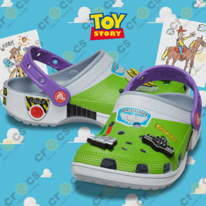 crocs Kids BUZZ LIGHTYEAR CLASSIC CLOG toy story shoes#209545