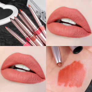 Rotating Lipliner Pencil Smooth Waterproof Lasting Long Lipstick Women Lip Contour Lip liner Cosmetics Makeup
