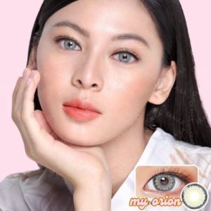 COD SOFTLENS ORION GREY 14.5MM BY PINKIN NORMAL DAN MINUS TINGGI