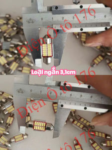 COMBO 5 bóng đèn led trần ô tô xe tải. Bóng đèn led trần cabin điện 12v và 24v