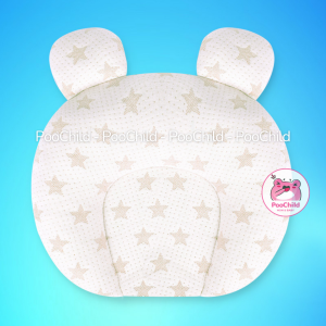 Gối cho bé sơ sinh chống bẹp đầu Dotini gối lõm chống méo đầu cho bé sơ sinh gối em bé Tai Thỏ Lớn