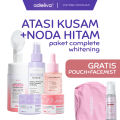 Adleeva Skincare Paket Complete Whitening 5 Pcs Untuk Mencerahkan Kulit Kusam dan Noda Hitam. 