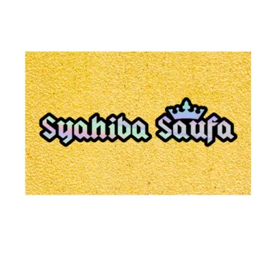 CUSTOM STIKER NAMA HOLOGRAM
