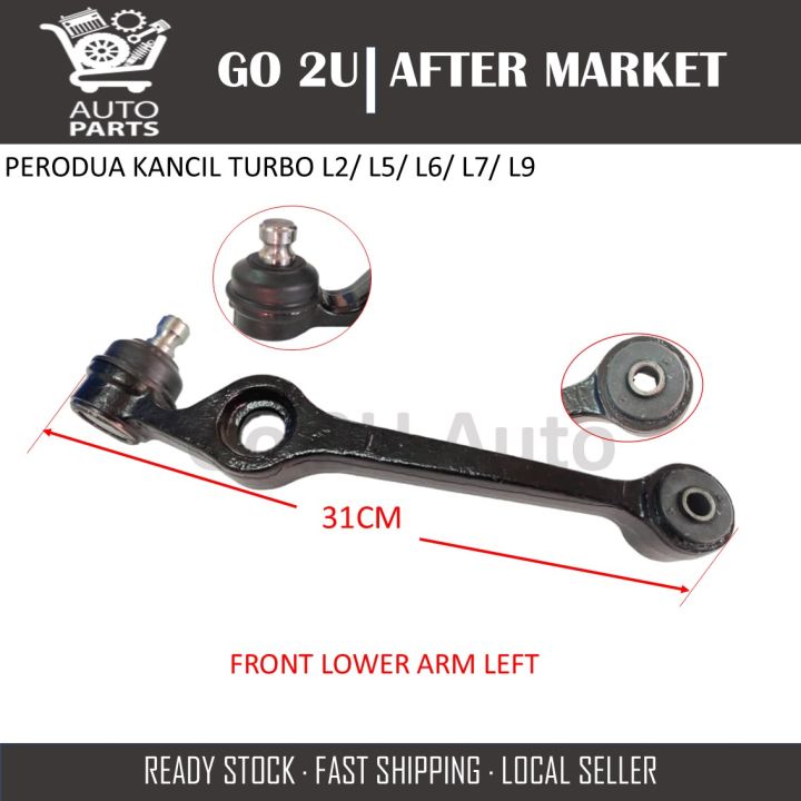 FRONT LOWER ARM LEFT - 48069-87209 PERODUA KANCIL TURBO L2/ L5/ L6/ L7/ L9 { Go2U Auto Part }