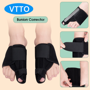 VTTO 1Pair Upgrade Bunion Corrector Toe Separator Splint System Medical Device Hallux Valgus Foot Care Pedicure Orthotics