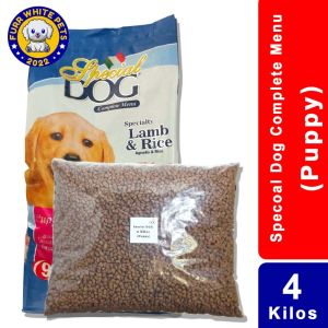 Special Dog 4 Kilos Lamb & Rice for Puppy By furrwhitepetsshop