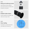 Hand Held Automotive Antifreeze Refractometer -50℃-0℃ Battery Acid Liquid Specific Gravity Antifreeze Freezing ATC Tester Tool. 