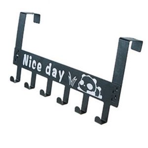 IRON DOOR HANGER CLOTHES HANGER OVER DOOR PENYANGKUT UNTUK PINTU PENYANGKUT BAJU MULTI PURPOSE HANGER CLOTHES ORGANIZER XKS TRADING