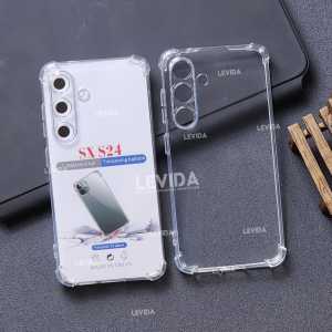 Samsung S24 Samsung S24 FE Case Airbag Clear Case Shockproof Case Samsung S24 Samsung S24 FE