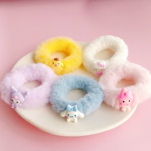SET 6 PCS ikat rambut labubu kuncir rambut labubu kuncir rambut untuk anak2 maupun dewasa motif labubu viral