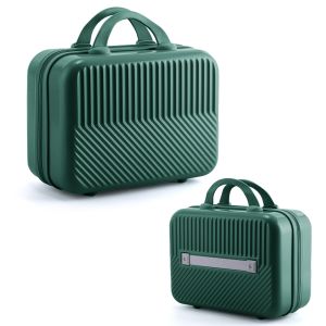 14 Inch Bag Makeup Bag Suitcase Luggage Travel Bag Mini luggage Carry-on Duffel bag For Easy Makeup Cute