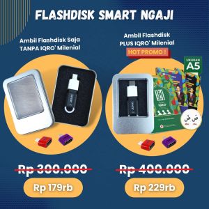 Flashdisk SMART NGAJI flashdisk iqro flashdisk alquran flashdisk belajar quran