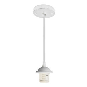 HQIANGDA Retro Vintage Ceiling Light Pendant Light E27 Socket Bulb Holder Lamp Base