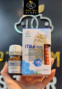 [MÈO] BOSSEN - ITRASOL Dạng Uống Hỗ Trợ Trị Nấm cho Mèo - Chai 30ml
