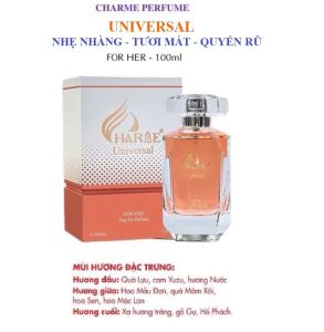 Nước Hoa Nữ Charme Universal 100ml - Sang trọng nữ tính và thanh lịch