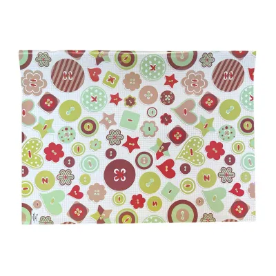 CGS Printed Wrapping Paper (5pcs) - Buttons