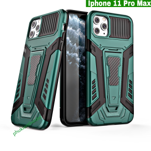 Ốp lưng Iphone 11 Pro Max Iron Man Pro chống sốc giá đỡ xem phim cao cấp
