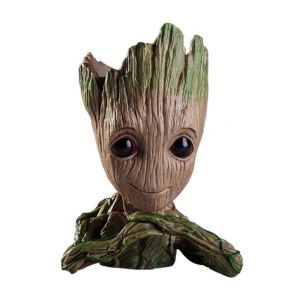 3 style Cute Cartoon Tree Man Aquarium Decoration Groot Figure Fish Tank Flower Pot Bonsai Home Garden Decor