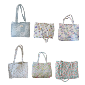 Women Bag Large Capacity Armpit Bag French Styles Shoulder Bag Quilted Commuting Bag Shopping Bag Students School Bag