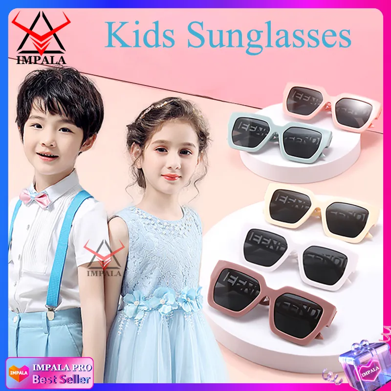 IMPALA PG1806W Fashion Kids Sunglasses Baby Boys and Girls Silica