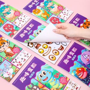 Buku Gambar Anak dengan Stiker Tempel Edukatif