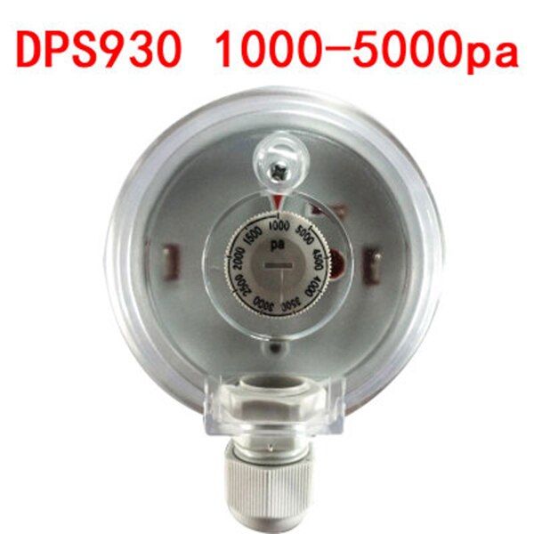 Air Differential Pressure Switch Adjustment Range DPS930 1001500PA