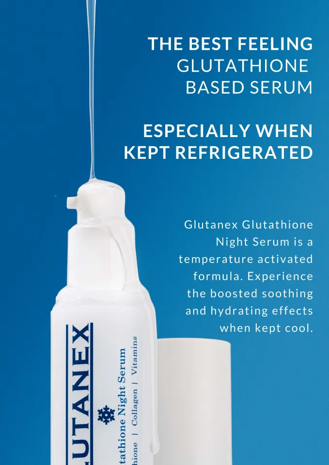 glutanex glutathione night serum Contains Tranexamic Acid to effectively target stubborn dark spots Buy Glutanex Night Serum -