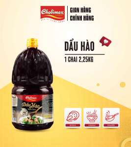 Dầu Hào Cholimex 2.25kg – Đậm vị tiện lợi cho nhà hàng bếp ăn công nghiệp