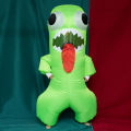 Rainbow Friends Costume Inflatable Green Suit Halloween Carnival Kids Child Adult Girl Boy Woman Man Cosplay Christmas. 