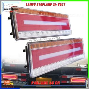 Lampu Stoplamp Stop Lamp Rem Belakang Running Variasi Mobil Canter Truk Truck 24 Volt
