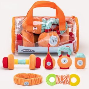SG EmmAmy® 6Pcs/set Soft Baby Fitness Toy Set Parent-child Interaction / Hand-eye Coordination Training Infant Educational Toys
